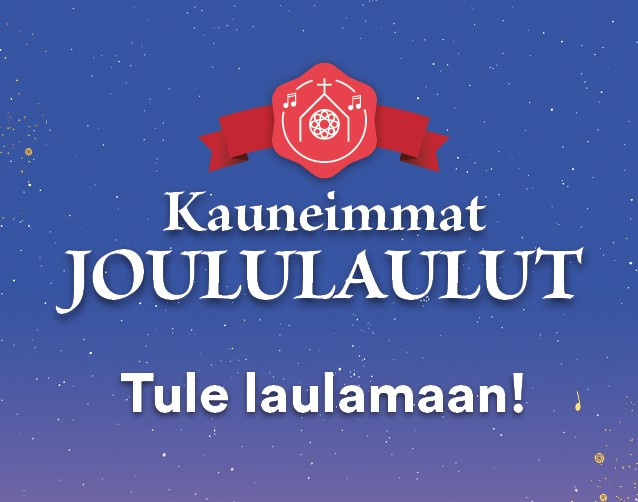 Kauneimmat joululaulut -banneri