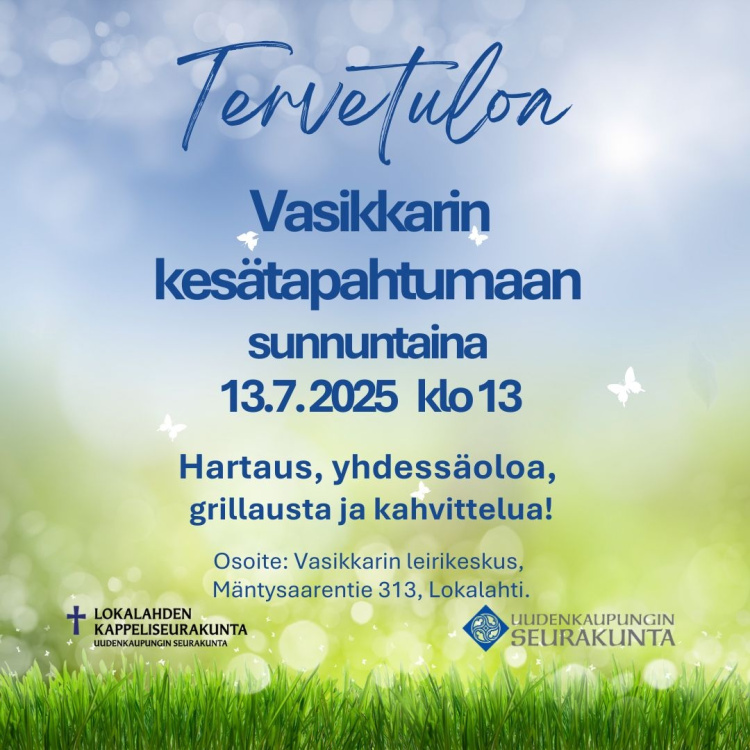 Vasikkarin kesätapahtuma (L) Vasikkarin kesätapahtuma 2025