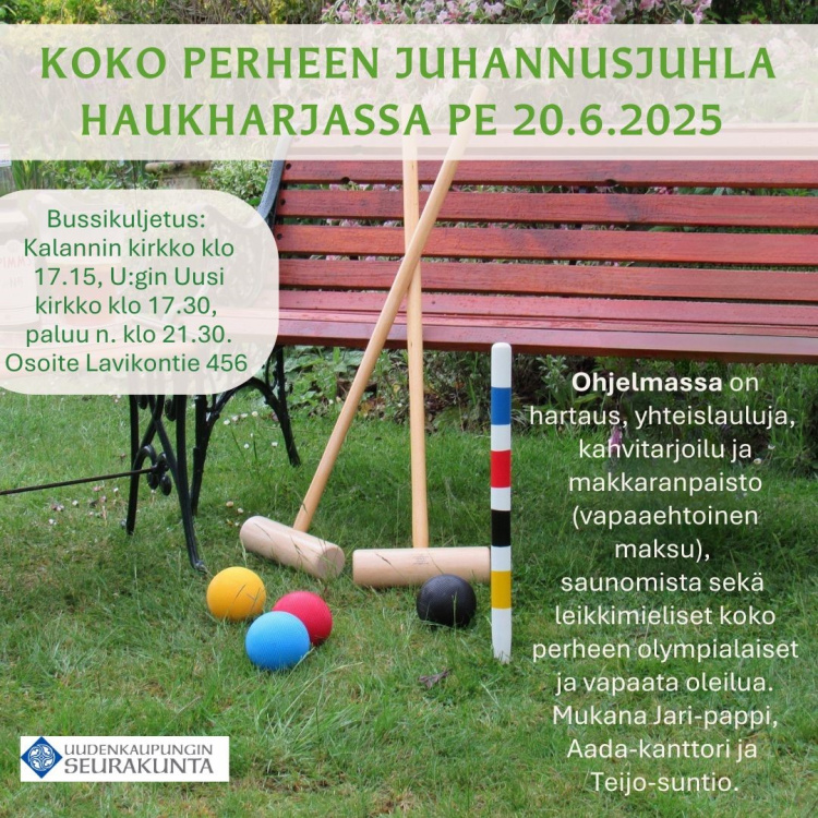 Juhannusjuhla Haukharjassa