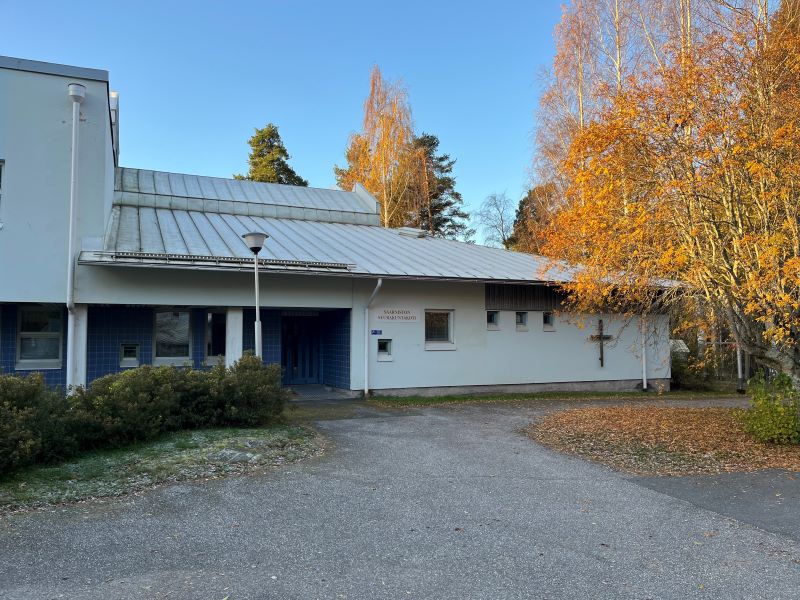 Saarniston seurakuntakoti Saarniston seurakuntakoti.