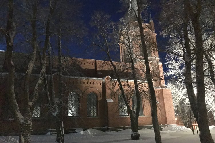Uudenkaupungin Uusi Kirkko.