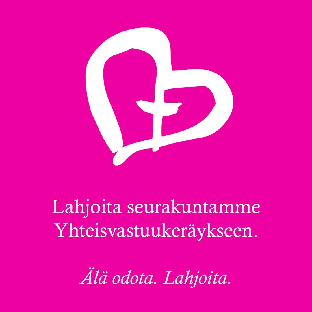 Lahjoita seurakuntamme Yhteisvastuukeräykseen. 